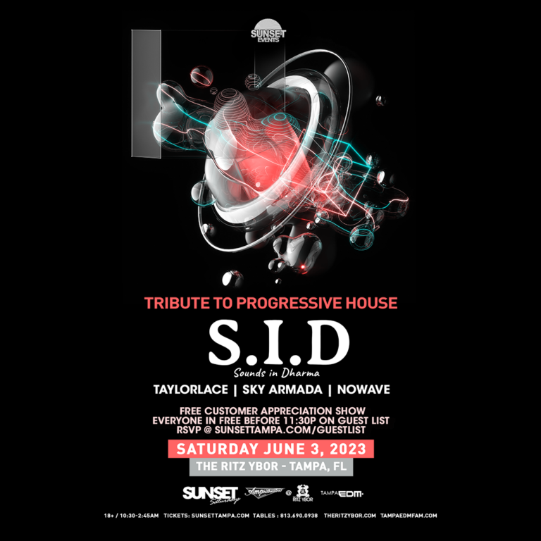 Tribute to Progressive House EDM DJs Tickets Free Concert Tampa Bay