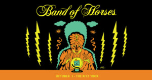 Band Of Horses Bella White Band Concert Tickets Tampa Bay Ybor City