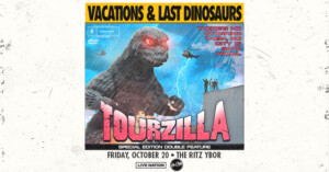 Vacations Last Dinosaurs Tourzilla Band Concert Tickets Tampa Ybor City