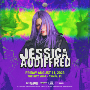 Jessica Audiffred bass DJ EDM concert tickets Tampa Bay Ybor City
