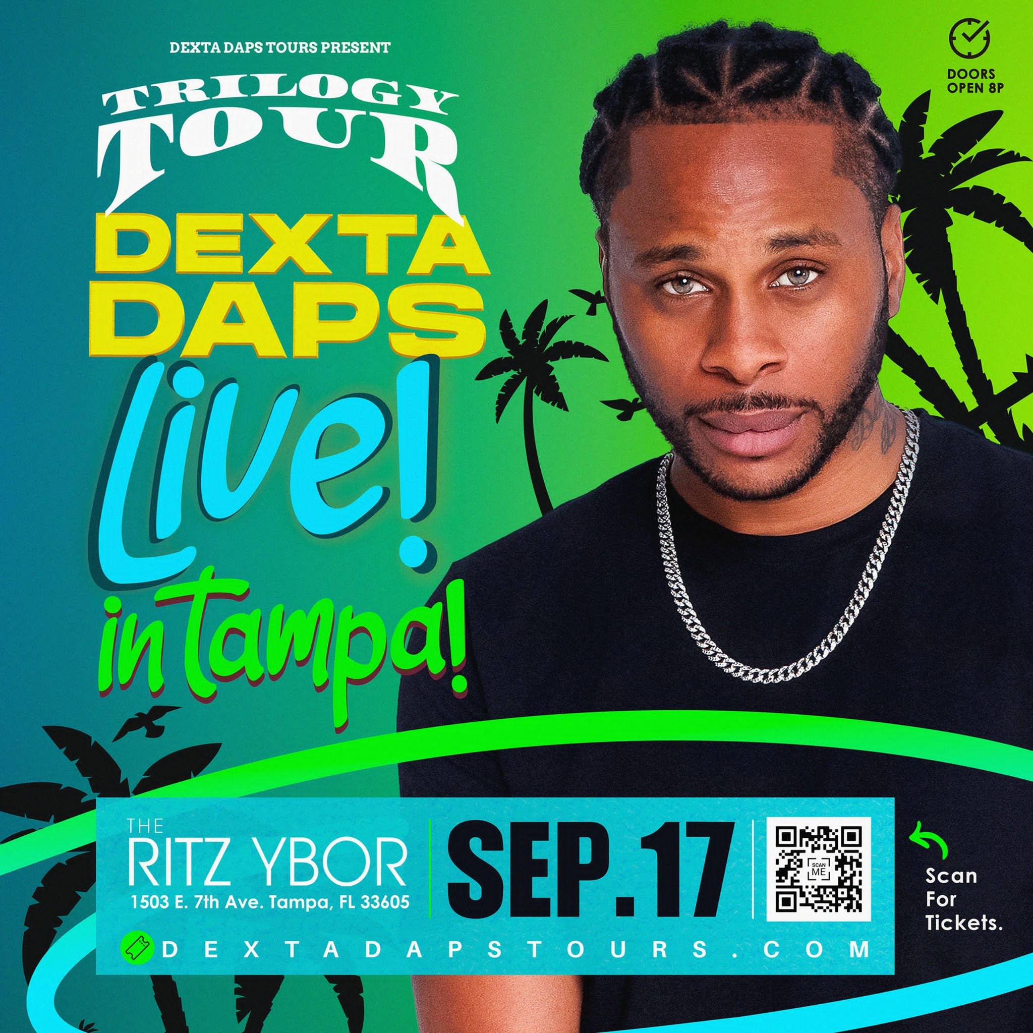 Dexta Daps • Trilogy Tour The RITZ Ybor