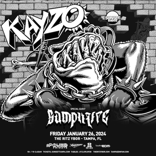 Kayzo dj edm concert tickets Tampa Ybor City
