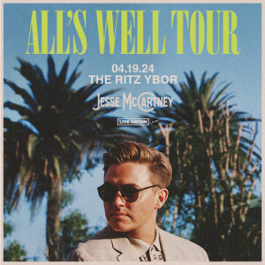 Jesse McCartney All's Well Tour concert tickets Tampa Ybor City
