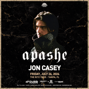 Apashe edm dj Tampa Ybor City concert tickets