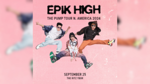 EPIK HIGH K-Pop concert tour tickets Tampa Ybor City