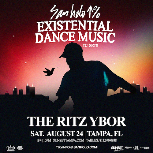 San Holo Existential Dance Music dj edm concert tickets Tampa Ybor City