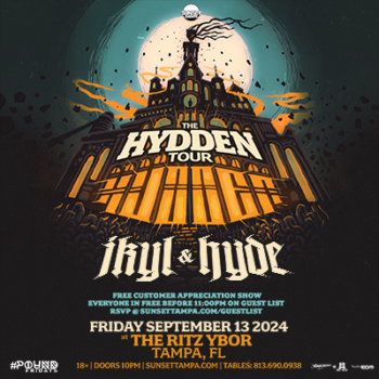 Jkyl & Hyde Hydden Tour edm concert tickets free customer appreciation show Tampa Ybor City