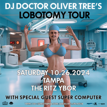DJ Doctor Oliver Tree Lobotomy Tour edm concert tickets Tampa Ybor City