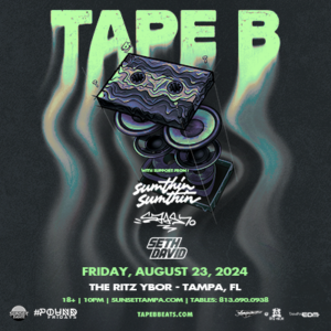 Tape B edm dj concert Tampa Ybor City