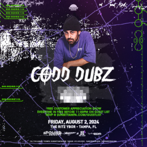 Codd Dubz concert tour tickets edm free show Tampa Ybor City