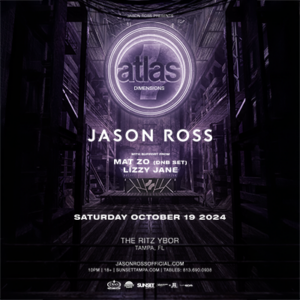 Jason Ross Atlas Dimensions tour concert edm dj Tampa Ybor City