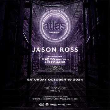 Jason Ross Atlas Dimensions tour concert edm dj Tampa Ybor City