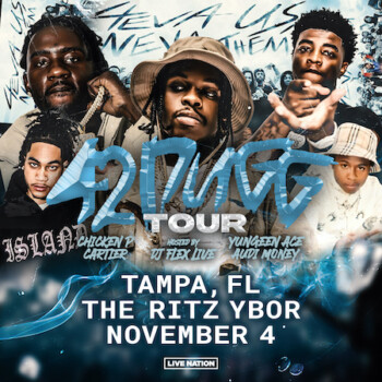 42 Dugg 4eva Us Neva Them Tour concert tickets Tampa Ybor City