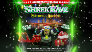 Shrek Rave The Halls Holiday Christmas edm tour party tickets Tampa Ybor