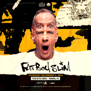 Fatboy Slim dj edm tour concert tickets Tampa Ybor City