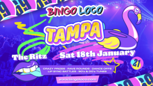 Bingo Loco Tampa Party Ybor City tour show tickets things to do