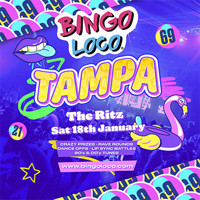 Bingo Loco Tampa Party Ybor City tour show tickets things to do