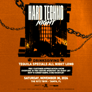 hard techno night boiler room edm Tampa Ybor City