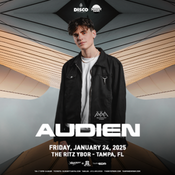 Audien dj edm concert tour tickets Tampa Ybor City