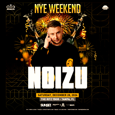 Noizu New Years Eve Weekend NYE edm dj concert tickets tour Tampa Ybor City 2024 2025