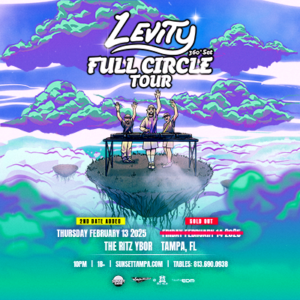 Levity Full Circle Tour concert ticket dj edm 360 set boiler room Tampa Ybor City