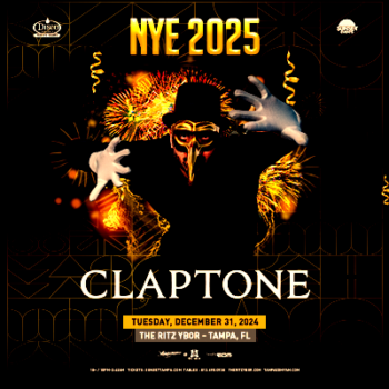 Claptone NYE New Years Eve 2025 edm concert tour tickets Tampa Ybor City