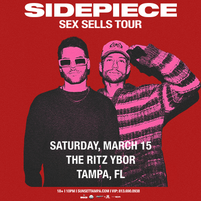 SIDEPIECE Nitti Gritti Party Favor duo dj edm Sex Sells Tour concert Tampa Ybor City