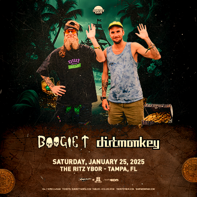 Boogie T Dirt Monkey edm concert tour show tickets dj Tampa Ybor City