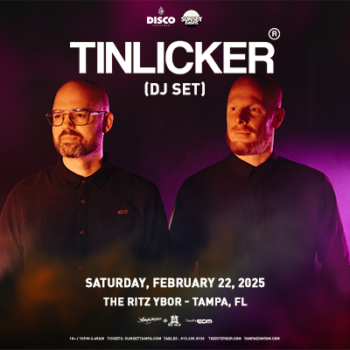 Tinlicker DJ set concert tour tickets Tampa Ybor City