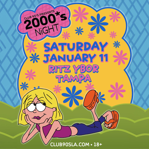 Clubs 90s presents 2000s Night tickets tour Tampa Ybor City