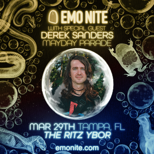 emo nite night concert party tour tickets Tampa Ybor City Derek Sanders Mayday Parade