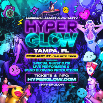 Hyperglow Glowstick LED edm dj neon rave Tampa Ybor City