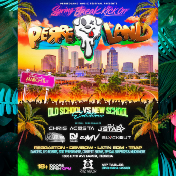 Perreoland reggaeton dance hall Spring Break party Tampa Ybor City