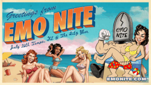 emo nite night concert party tour tickets Tampa Ybor City Derek Sanders Mayday Parade
