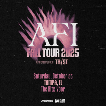 AFI Fall Tour concert show band bands tickets Tampa Ybor City